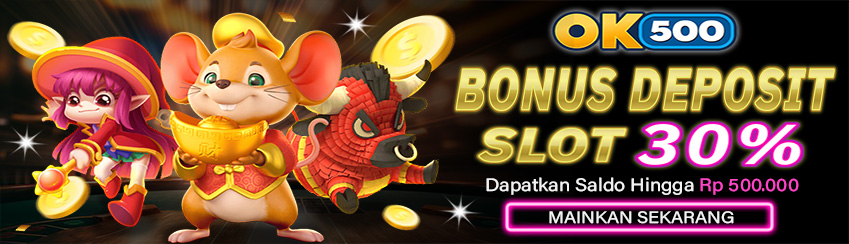 Bonus Deposit SLOT & ARCADE 30%