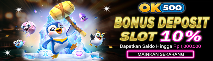 Bonus Deposit SLOT & ARCADE 10%